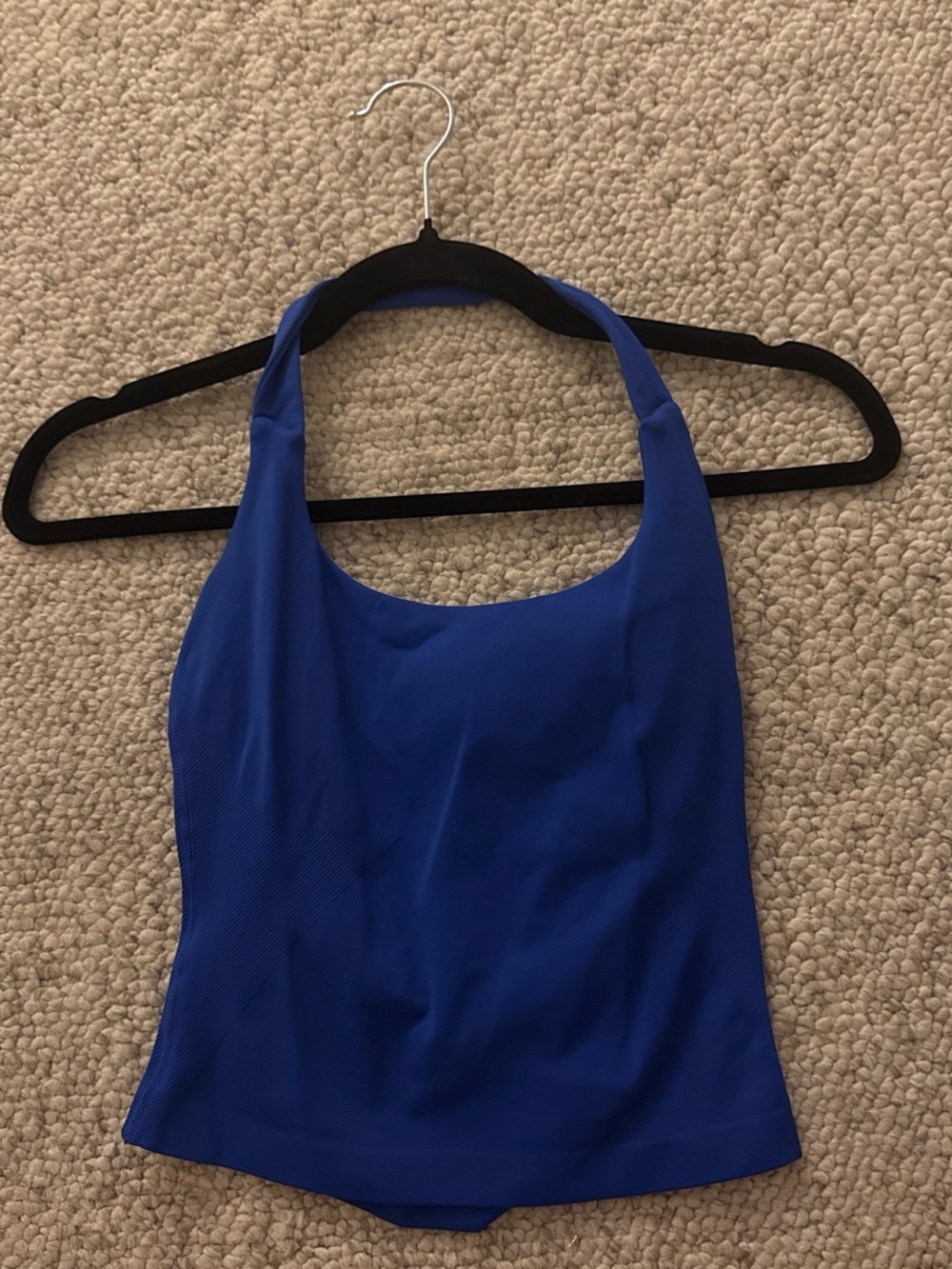 SHEIN Royal Blue Halter Tank Top